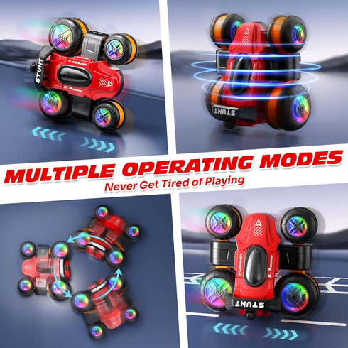 360 3-16, 4WD High Speed Remote Control Drift Car for Kids, Degree Rotating Deformation Stunt RC Cars for Boys