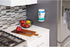 iDesign Wall Mount Wipe Holder for Cleaning Supplies, 6.54" x 4.15" x 4", Coconut Color