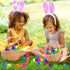 36 Pack Easter Eggs Fillers with Bunny Plush, Easter Basket Stuffers for Kids Easter Eggs with Toys Inside, Easter Mini