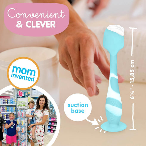 Bumco Diaper Cream Spatula - BPA-Free Diaper Bag Essentials, Soft Butt Spatula Baby, Mom-Invented Butt Paste Spatula