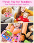 Exorany Busy Board Montessori Toys for Toddler Girl Birthday Gifts, Busy Book Sensory Learning Toys for Toddlers