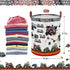 Monster Trucks Laundry Hamper Basket Kid Gift Toy Bin Empty Car Nursery Decor Hamper,Storage Basket Collapsible Clothes