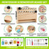 Set, 3 4 5 6 Set, Montessori Screwdriver Board Montessori Toys for with Locks and Keys, Toddler Screwdriver Toy, Kids
