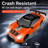 2.4GHz 1:24 4WD 15KM/H 2Pcs Remote Control Car RC Drift Car Scale High Speed Model Vehicle with LED Lights Drifting