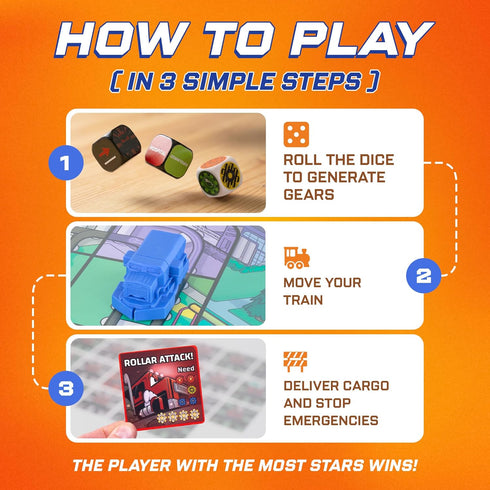 510) Super Trains: First Ride Kids Train Board Game (Ages | Easy to Learn Family Game | Competitive with Kindness
