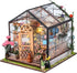 INSGEN DIY Handmade Miniature Furniture, Wooden Diorama Book Nook House Kits Build