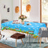 3 PCS Video Games Party Tablecloth: Plastic Table Cover for Video Games Birthday Party Decorations, 86.6 x 51.2in