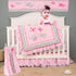 CribMATE 100% 1 3 Cotton Butterfly Diaper Stacker Storage PC Lovely Pink D Butterfly Crib Diaper Organizer (Pink