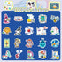 100Pcs Laboratory Stickers for Water Bottles, Cute Cartoon Science Stickers for Kids and Physical Chemistry