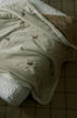 Cozy 30x40 Oilo Bear Baby Blanket, Teddy Bear Baby Blanket with Ultra?Soft Plush Backing & Organic Cotton Jersey Print