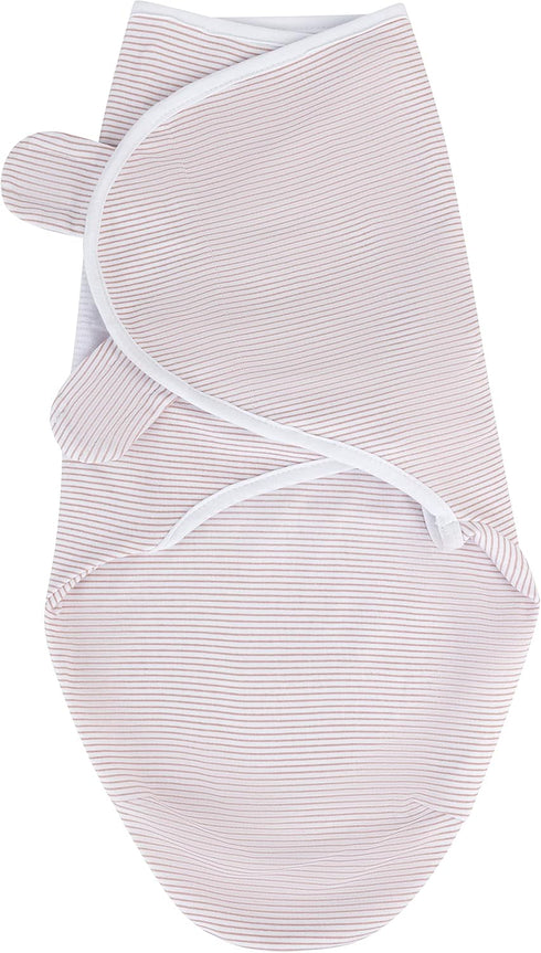 0-3 100% 2 Pack Ely's & Co. Adjustable Swaddles for Newborn, Baby Swaddles Months, Swaddle Sack for Baby Girl, Cotton