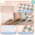 Hahafelt 5 100% 27.5 14 Inches Pcs Cotton Waterproof Changing Pad Liners, x Washable Changing Pad Liners Muslin Change