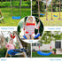 IFOYO Tree Swing Seat, Swing Set Accessories for Kids, Comfortable Outdoor Plastic Swingset for Little Tikes, Blue