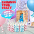 24 Pcs Small Bottles for Mom to Be Party Clear Fillable Milk-Shaped Containers for Candy, Figurines, Coins, Trinkets