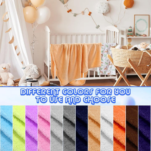16 39 27 Inch Cozy Summer Kinlop Pcs Fuzzy Baby Blankets Bulk, x Soft Kid Blankets, Lightweight Warm Fleece Throw