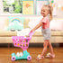 Set 3+ Battat Play Circle Shopping Cart & Grocery for Kids Toy Food Play Kitchen Pretend Play Years
