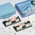 Lingle Rummy Set, 2-4 106 Rummy 4 Rummy Set Game Players with Tiles and Racks, Travel Game with Faux Leather Case, Fun
