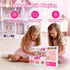 Mastom Playset 3 4 5 6 Kitchen for Girls, Pretend Play Kitchen Toy for Dolls with Lights Sounds & Accessories, Gifts