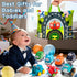 1 12-18 1-2 Trailor|1st 1 2 Big Cartoon Truck Car Toys for Year Old Boy with Playmat/Storage Bag|Baby and Toddler Toys