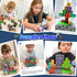Norline 100PCS 3-5 4-8 5-7 8-12, 3+ Girls(0.8") Magnetic Blocks Building Toys, STEM Learning Sensory Toys for Kids Age