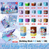 150PCS 3 4 5 6 7 8 9 10 GraceDuck Magnetic Blocks - Magnetic Blocks Build Ice Castle - Magnetics Toys for Montessori