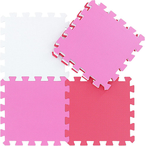 18 QC-ACIb18N qqpp EVA Rubber Tiles Interlocking Puzzle Foam Floor Mats - Baby Play Mat for Playing | Exercise Mat