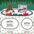 Set, Set 3 4 5 6 7 8+ Train Train Toys for Kids Boys with Smokes, Lights and Sound, Train for Under Christmas Tree
