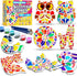 EggSun 8Pcs Stepping Stones Painting Craft Kit for Kids 4 8 6,