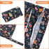 2pcs Waterproof Reusable Cloth Diaper Wet Dry Bags with Two Zippered Pockets for Travel Beach Pool Daycare - Animal