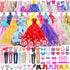 101 Package, 5 2 2 2 67 11.5 inch 3-10 ZITA ELEMENT Pcs Doll Clothes and Accessories Ramdom Style Gift Box Wedding