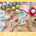 150 (1.6 2.4 Inch) Meooeck Pcs DIY Easter Eggs White Plastic Fillable DIY Empty Blank Eggs for Basket Stuffers Fillers