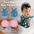 6m-3T BapronBaby Organic Produce Bapron - No Neck Tie Safer Bib for Baby& Toddler - Soft Waterproof Stain Resistant