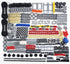 1533 PCS Technical Parts Building Block Accessories Vehicles Gears Cross Axles Wheels