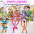 12Pack Telescopic Suction Cup Giraffe Toy, Educational Fidget Toys for Kids Age 3-9, Pop Tubes Toddler Travel Toys