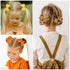 40PCS 3Inch Hair Bows for Girls, Grosgrain Ribbon Toddler Hair Accessories with Alligator Clips for Kids