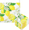 Nander 3Pack Baby Muslin Washcloths,Yellow Lemons Soft Face Cloths for Newborn, Absorbent Bath