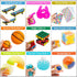 76 Pack Set, Packs Sensory Fidget Toys Stress Relief and Anti-Anxiety Bundle Sensory Toys for Kids Adults, Cool Fidget