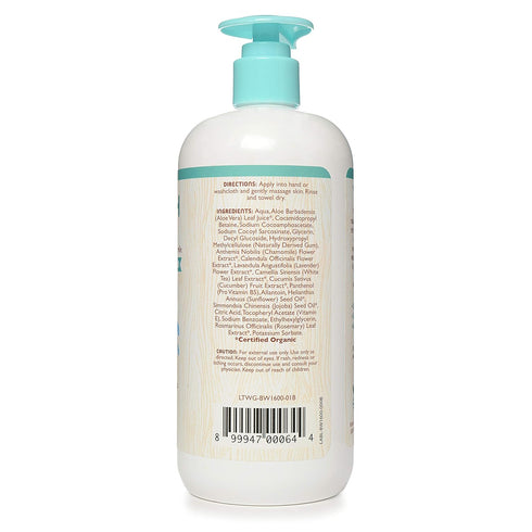 17 oz. Little Twig Baby Wash, Natural Plant Derived Formula, Fragrance Free, fl