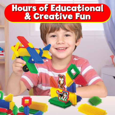 3-5 210 Set Ryan's Room Thistle Blocks STEM Toys Building Blocks Innovative Building Toys for Toddlers Pieces Colorful