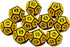 10-Pack D6 12 D12 (D12, SmartDealsPro Six Sides Sided Dice Die for DND Dungeons and Dragons MTG PRG Wow Table Game Math