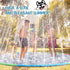 10 120" Summer Dog(4 Lewtemi ft Extra Large Non-Slip Splash Pad for Adult Kids and Dog, Giant Thicken Sprinkler Pool