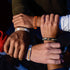 Lesnala 48 PCS Basketball Rubber Bracelets - Motivational Silicone Wristbands for Kids Party Favors