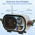 QuesEfflore 814+, DIY Wooden FM Radio Kit, STEM Science Toys for Kids Ages Build Your Own Radio Electronics Circuit