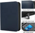 Trading Card Binder with Sleeves, Turquoise, 288 Card Storage Capacity, Durable and Waterproof by Pemocyny