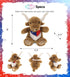 DolliBu Plush Texas Longhorn Stuffed Animal - Soft Huggable Plush Toy for Kids & Adults, 8 Inches