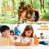 Uarzt 1000X 2.0" 5-12 Kids Microscope, Digital Handheld Microscope w/Slides Full Color Manual, Screen Mini Rechargeable