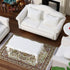 Set, Dollhouse Couch Miniature Furniture Sofa with Pillows for Living Room Desktop Decoration Fabric Sofa Mini Home