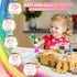 12 Air Dry Clay Kit - Animal Theme, Modeling Clay for Kids, DIY Model Magic Clay with Sculpting Tools and Tutorials
