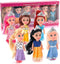 Liberty Imports Little Royal Princess Toddler Dolls with Dresses - Girls Imaginative Pretend Play Collection