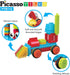 Picasso Toys 112pcs Hedgehog Blocks - STEM Building Tiles Set for Construction Learning, Creativity Beyond Imagination